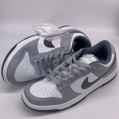 Ash and White Unisex Sneakers