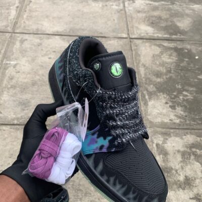 NIKE AIR JORDAN 1 Low Halloween Black cat